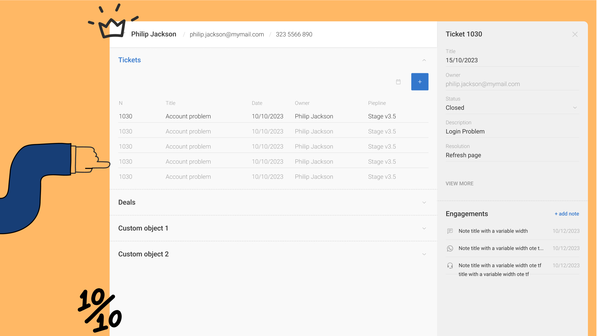 Twilio Flex HubSpot interface